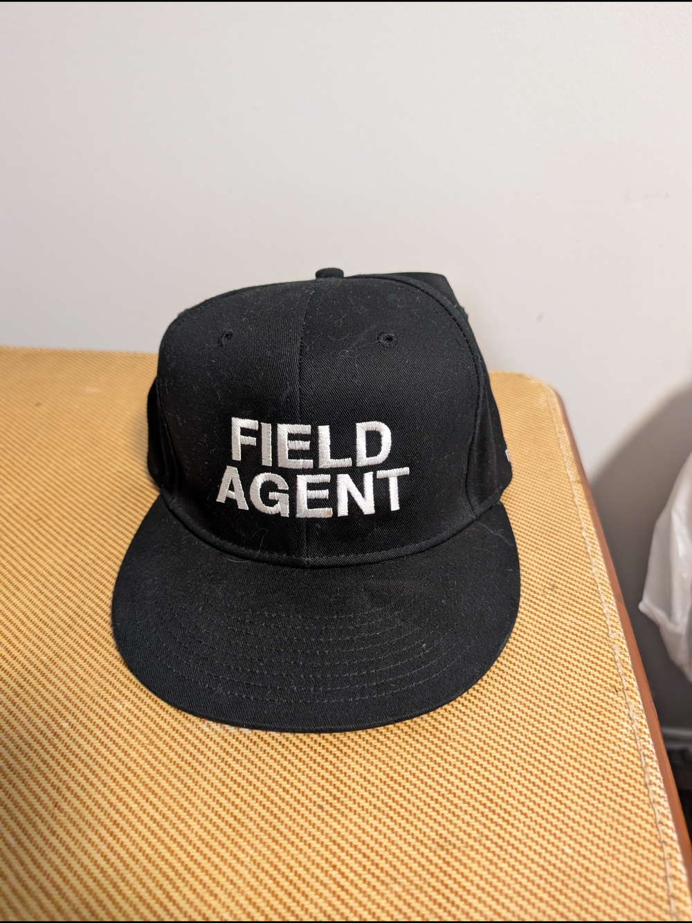The X Files FIELD AGENT Black Snapback Hat